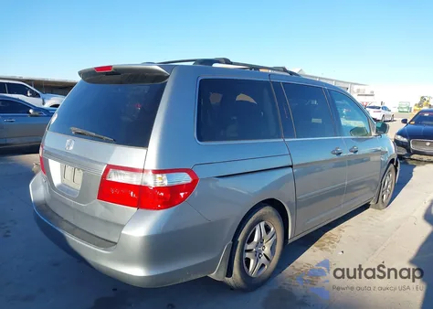 2007 Honda Odyssey Ex-L z USA, uszkodzony, nr VIN 5FNRL38797B108291